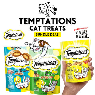 Bánh thưởng cho mèo Temptations 75g