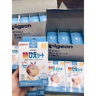 Miếng dán hạ sốt Pigeon hộp 12 miếng