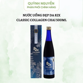 82X COLLAGEN CLASSIC chứa 120.000mg Collagen Peptide - Nước uống đẹp da, thon dáng đến từ Nhật Bản (500ml/chai)