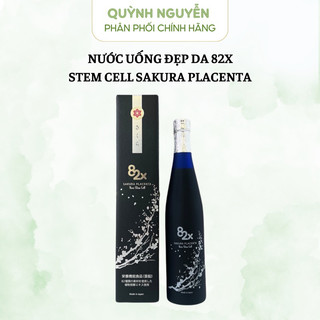 Nước Uống 82X STEM CELL PLACENTA Hàm Lượng 450.000mg Placenta, Tế Bào Gốc Hoa Hồng Damask