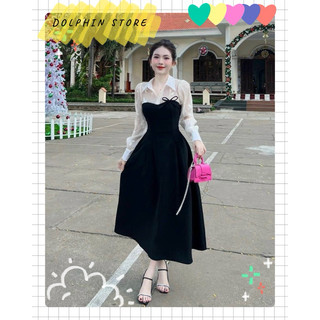[DOLPHIN BIGSIZE] - Đầm tiểu thư bigsize - Đầm công sở bigsize