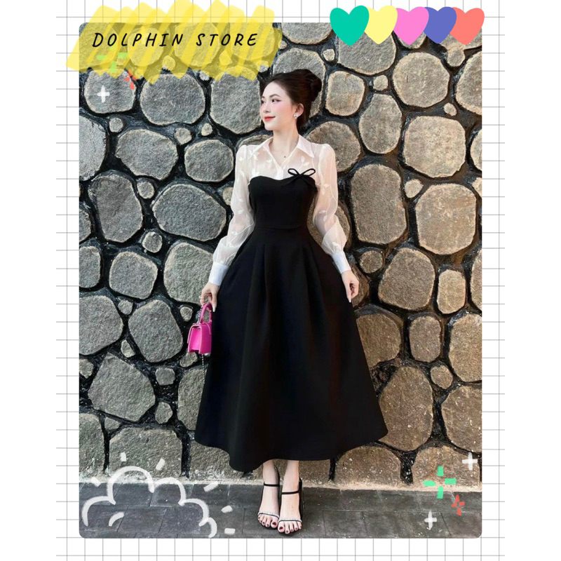 [DOLPHIN BIGSIZE] - Đầm tiểu thư bigsize - Đầm công sở bigsize