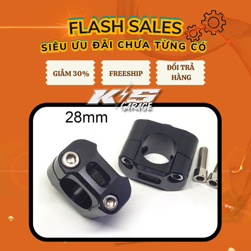 Gù nâng ghi đông CNC phi 28mm