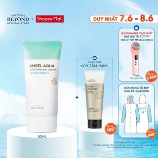 Kem chống nắng giúp hạ nhiệt Angel Aqua Moisture Sun Cream BEYOND SPF 50+/PA++ 50ml
