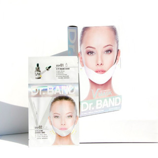 Mặt nạ nâng cơ v-line volume & lifting 6g – dr. brand 2 step volume & lifting 6g