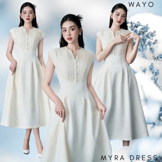 [Myra Dress] Đầm WAYO thiết kế elestane co giãn nhẹ dự tiệc sang trọng thanh lịch