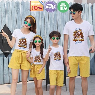 Áo nhóm in theo yêu cầu áo nhóm 3 người áo nhóm nam nữ áo thun nhóm áo phông đi biển-cn87