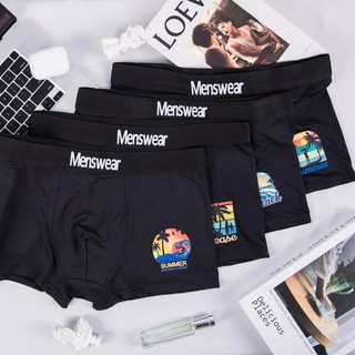 Quần Sịp Đùi nam, Quần Lót Boxer nam cotton thun lạnh co dãn 4 chiều thấm hút tối đa G5