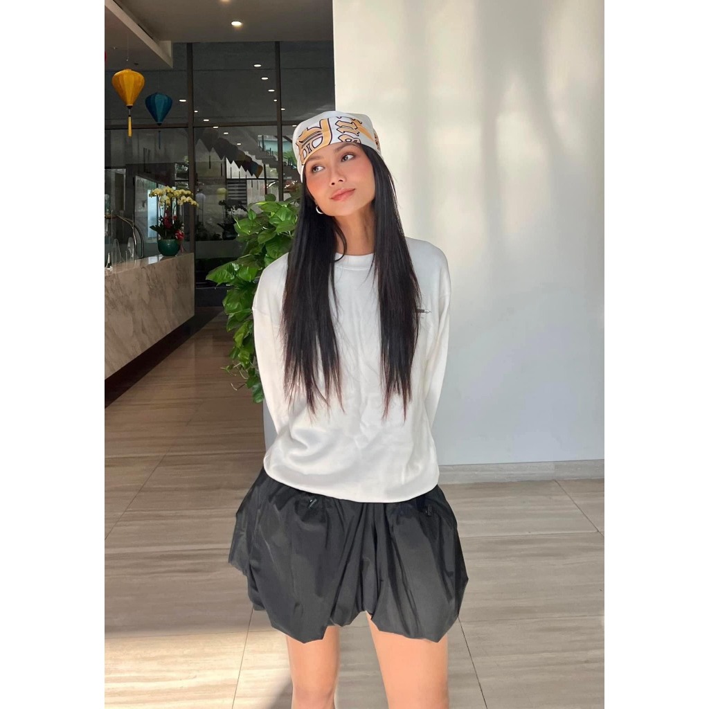 Chân váy DEXUS, cạp chun, dáng bí ngô bo gấu năng động, cá tính