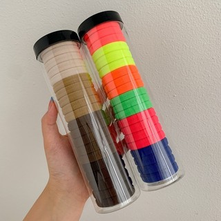 ỐNG 20 DÂY CỘT TÓC MÀU NÂU
