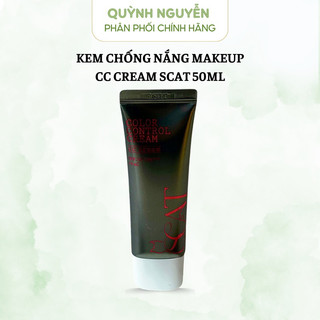 Kem Chống Nắng Vật Lý CC Cream Scat 50ml Color Control Cream