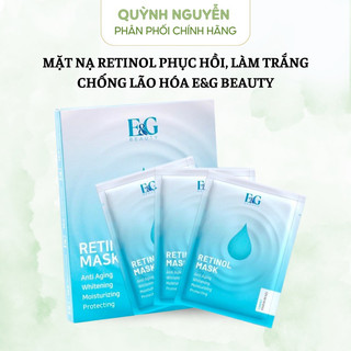 Mặt nạ retinol E&G Beauty mask tái tạo da Hàn Quốc (hộp 3 miếng)