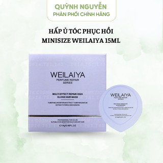 Hấp ủ tóc phục hồi Weilaiya minisize 15ml nấm truffle giúp tóc bóng mượt chắc khỏe