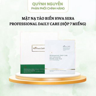 Mặt nạ tảo biển phục hồi da cao cấp Hwa Sera Professional Daily Care Kelp Advanced Repair Mask Pack