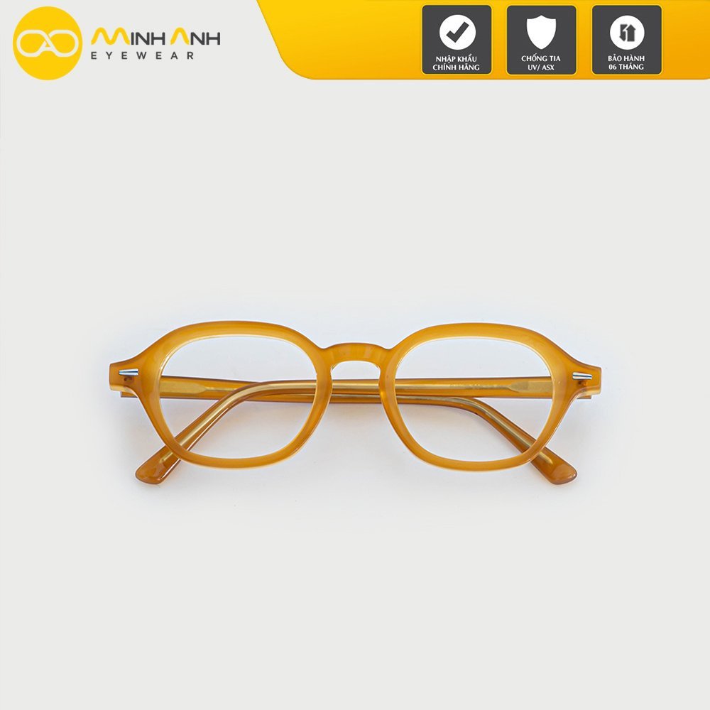 Gọng kính cận Minh Anh chất liệu nhựa lõi kim loại thời trang Hàn Quốc màu sắc trẻ trung dành cho na