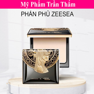  Phấn phủ Zeesea kiềm dầu kháng nước mang phong cách Anh Quốc cổ điển 8g 