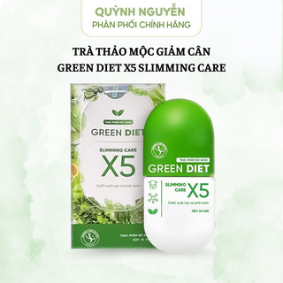 Thảo mộc giảm cân Slimming Care X5 Green Diet hộp 30 viên