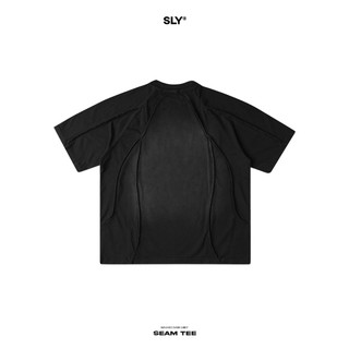 Áo thun washed SLY SEAM form raglan tee may rã rập