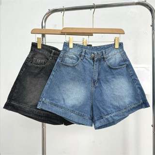 Quần Short Jean Nữ BigSize,Quần Đùi Lưng Cao Ống Rộng Big Size 58kg-95kg Mã J6