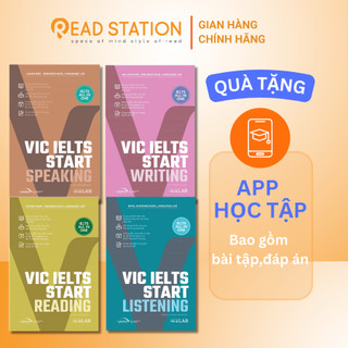 Sách bộ: vic ielts start - ielts all in one