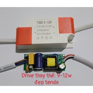 Nguồn đèn led âm trần 7w 9w 12w 3 mầu có tenda xịn