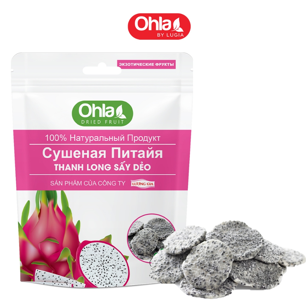 Thanh Long Sấy Dẻo Ohla 500g - Trái Cây Tươi Tự Nhiên Được Tuyển Chọn Kỹ Lưỡng