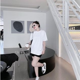 Áo Thun Cloudy Trơn basic cotton co giãn 4 chiều