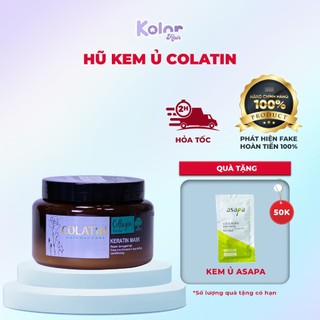 Kem ủ hấp tóc Collagen keratin phục hồi chuyên sâu,dưỡng tóc uốn nhuộm tại nhà COLATIN Keratin Mask 500ml