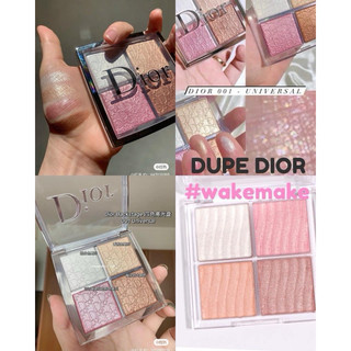 Phấn Bắt Sáng highlight 4 ô WAKEMAKE Glow paIette/ 'M MEME MULTI SQUARE ALL ABOUT STROBING
