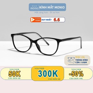 Gọng Kính Mắt Mèo Monio 1305 Chất Liệu Nhựa Acetate Bền Đẹp Thiết Kế Thời Trang Hiện Đại