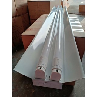Máng LED đôi liền chao 1,2m Asia ( Không bóng )