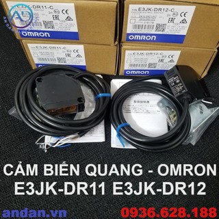 Cảm biến quang omron e3jk-dr11-c e3jk-dr12-c, photoelectric sensor omron e3jk-dr11 e3jk-dr12