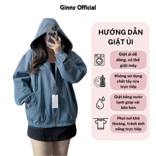 Áo Khoác Kaki Nón Basic GINNY