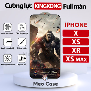 Kính cường lực iphone XS MAX, Iphone X/XS, Iphone XR, Kingkong full màn thế hệ mới. Miếng dán bảo vệ màn hình điện thoại