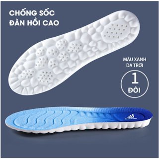 Lót Giày Cao Su Non BLUEWIND Đàn Hồi Chống Sốc Cao, Miếng Lót Giày Chống Rộng Thoáng Khí 9312