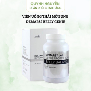 Viên uống thải mỡ bụng Demar87 Belly Genie hộp 130 viên
