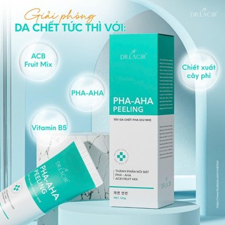 Tẩy Da Ch.ết Pha Dịu Nhẹ PHA-AHA PEELING Dr Lacir 120ml DR04