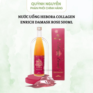 Nước uống đẹp da Collagen Hebora Enrich Thuỷ Phân 3in1