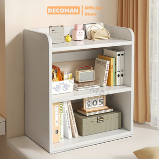 Kệ sách để bàn, Kệ để đồ, sách vở, tài liệu tiết kiệm không gian chất liệu gỗ MDF phủ melamin cao cấp DECOMAN - D56