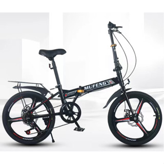 Xe đạp thể thao phanh đĩa gấp gọn size 20 inch có thể gấp gọn dành cho học sinh, sinh viên, thể thao người cao tuổi