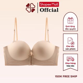 Áo cúp Ngực Su ELSA BRA Cài Trước Nâng Ngực Tạo Khe Với Mút Độn 5Cm Mềm Mại Chuyên Mặc Áo Dài 946