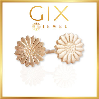 Bông tai bạc nữ hoa cúc tana dễ thương Gix Jewel SPGBT21