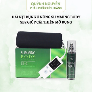 Đai Nịt Bụng Ủ Nóng Slimming Body sb2 Giúp Cải Thiện Mỡ Bụng, Định Hình Dáng Đẹp