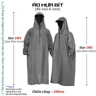 Áo Mưa Bít Hông Nam Nữ KOJMAC Mang Được Balo ( Áo Mưa 1 Người Lớn Vải Tổ Ong Cao Cấp Hàng Xưởng VN Có Sẵn SLL Giá Sỉ )