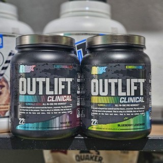 [Giao Diện Mới] NUTREX OUTLIFT Pre Workout tăng sức mạnh 22 lần dùng - chính hãng công ty Best Nutrition