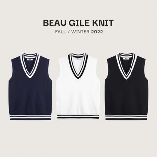 Áo gile SEOUL, chất len dệt lông cừu cao cấp, giữ ấm tốt, phong cách hàn quốc trẻ trung, thanh lịch