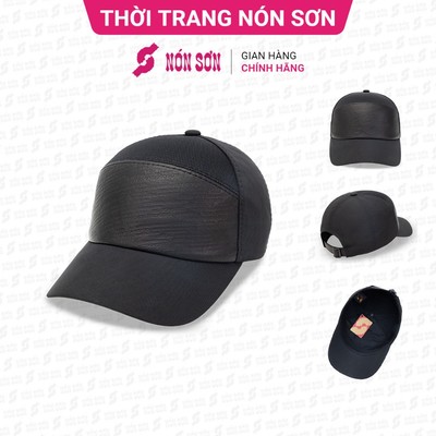 Mũ kết lưỡi trai nam nữ thời trang Nón Sơn MC030-ĐN1