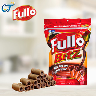 Bánh quế Fullo Bitz Sôcôla 80gr (Gói Zip tiện lợi)