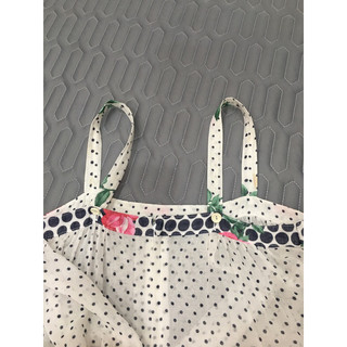 Đầm 2 Dây Cài Nút  Bông Chân 2 hand - Size S