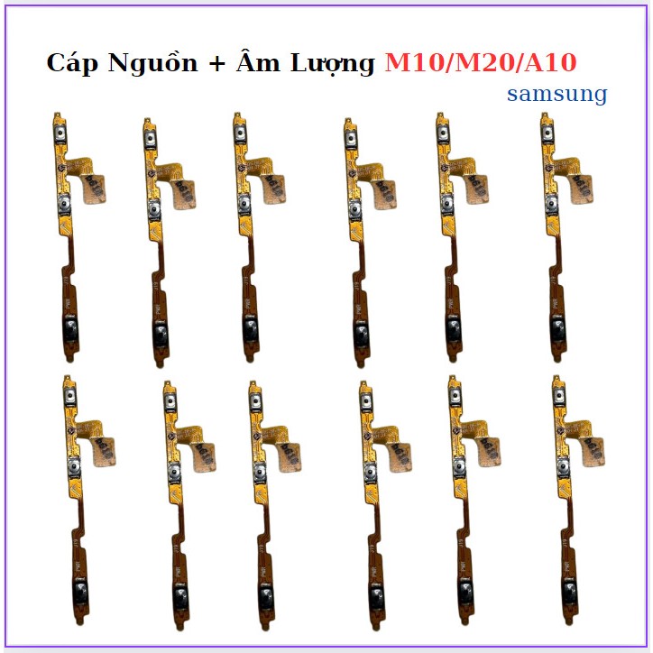 Cáp Nguuon + Âm Lượng M10/M20/A10